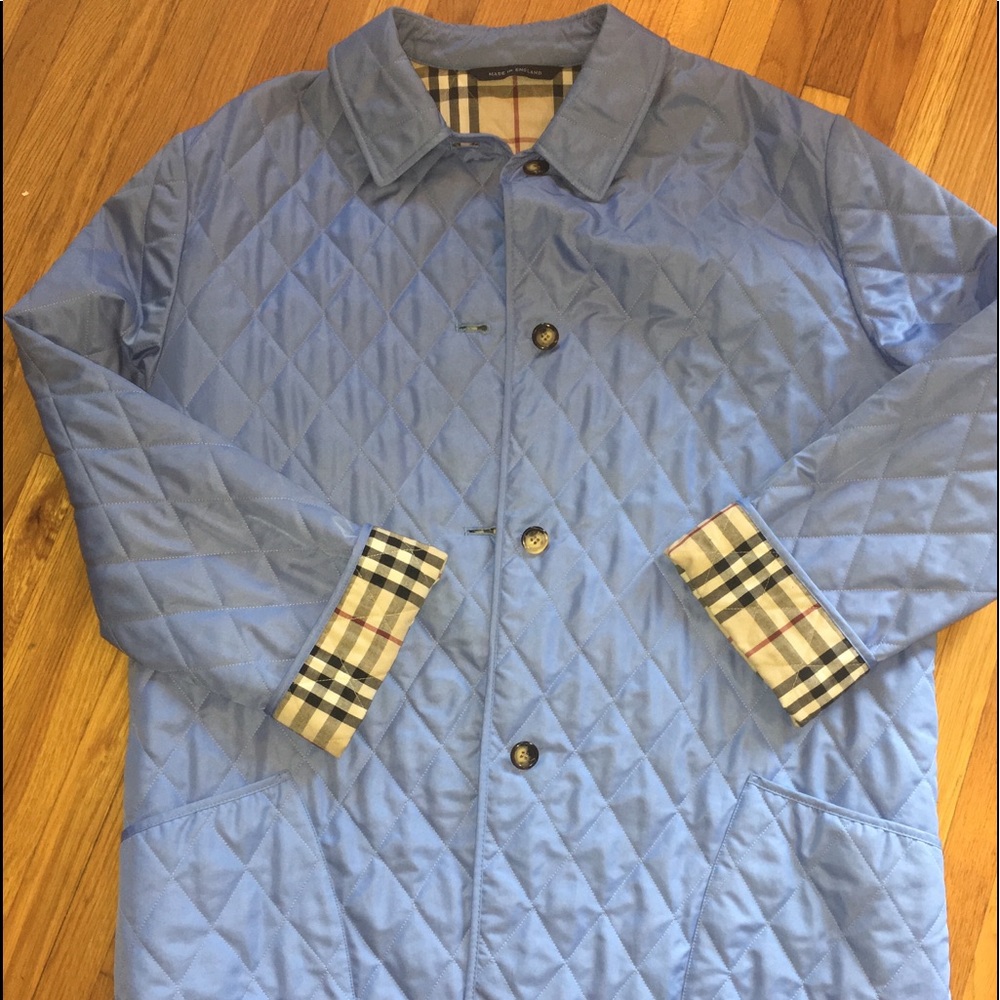Burberry quilted coat EEUC